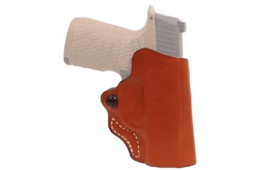 Image of DeSantis Mini Scabbard Springfield Armory SA-35 4in OWB Belt Holster, Left, Tan, 019TBA11Z0