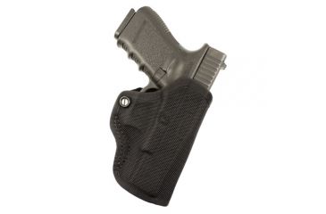 Image of DeSantis Nylon Mini Scabbard Belt Holster for Walther CCP, Black, Right Hand M67BA2AZ0