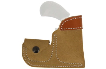 Image of DeSantis Pocket Pug Natural Suede Holster, North American Arms, .22 LR 1 1/8in, .22 LR 1 5/8in, Right Hand, Natural, 109NAX4Z0