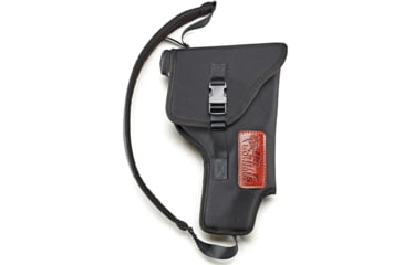 Image of DeSantis Predator II Bandoleer Rig Holster, Left Hand, 6.5 in, Black, M74BB47Z0