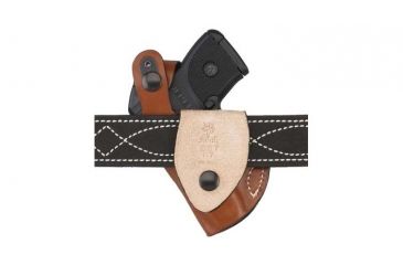 Image of DeSantis Quick Snap Holster - Right, Tan 027TAT7Z0 - RUGER LCP 380CAL