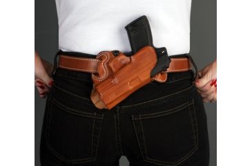 Image of DeSantis Right Hand - Black - Small of Back 067BAL7Z0