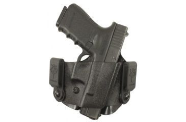 Image of DeSantis Scorpion II Inside The Waist Band Holster for S&amp;W J Frame 2-2 1/4in,Fixed Sights Only,Black,Right Hand 121KA02Z0