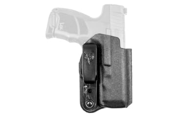 Image of DeSantis Gunhide Slim-Tuk, Inside Waistband Holster, Fits HK CC9 With or Without Optic, Ambidextrous, Kydex Construction, Matte Finish, Black, 137KJ7ZZ0