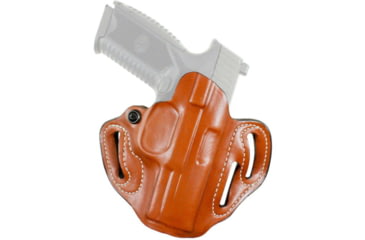 Image of DeSantis Speed Scabbard Leather Belt Holster Springfield Emissary, Left, Tan, 002TB8VZ0
