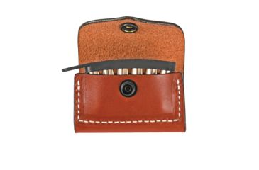 Image of DeSantis Swift Strip Pouch, Carries Six .38/.357 Rounds, Hand Ambidextrous, Plain, Tan, A39TJZZZ0