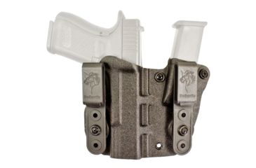 Image of DeSantis Hidden Truth IWB Holster w/ Mag Pouch, Sig Sauer P320 &amp; P250 &amp; P320 Xcompact, Left Hand, Kydex, Black, 160KB8HZ0