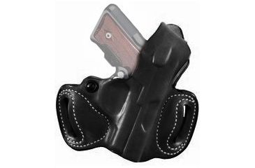 Image of DeSantis Thumb Break Mini Slide Holster, LH, Plain Black - Kimber Solo 9mm 085BBX3Z0