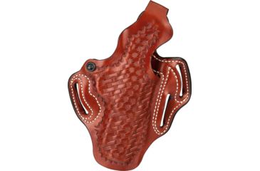 Image of DeSantis Thumb Break Scabbard Holster - Right, Tan, Unlined, Basketweave, 3 Slot 001TEN5Z0 - FITS FN 5-7 USG