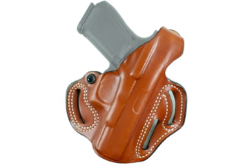 Image of DeSantis Thumb Break Scabbard OWB Belt Holsters, Springfield Echelon w/ Or w/out Red Dot, Right Hand, Tan, 001TA0XZ0