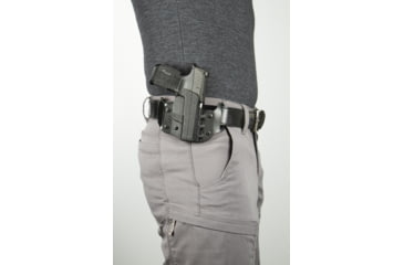 Image of DeSantis Veiled Partner Kydex Ankle Holster Glock 19, 19X, 19 Gen 5, 23, 32, 45, With Or W/Out Red Dot And TLR-7A, Left, K, 195KB6VZ0