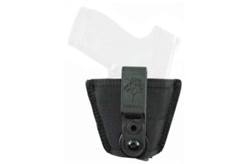 Image of DeSantis Versa-Tuk IWB Holster, Ambidextrous, for Small Revolvers, Nylon, Black, 142BJG1Z0