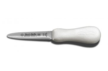 Image of Dexter Outdoors Sani-Safe 4in Dexsteel Blade Galveston pattern Oyster Knife, White Handle, S137PCP