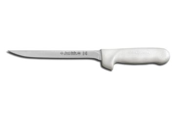 Image of Dexter Outdoors Sani-Safe 7in Dexsteel Blade Flexible Fillet Knife, White Handle, S133-7PCP