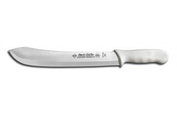 Image of Dexter Outdoors Sani-Safe12in Dexsteel Blade Fish Splitter Kitchen Knife, White Handle, S112-12H-PCP