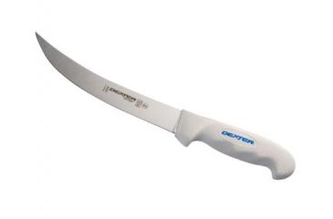 Image of Dexter Outdoors SofGrip 8in Wide Curved Blade Sport Fishing Knife, SG132N-8PCP