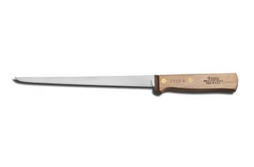 Image of Dexter Outdoors Traditional 8in Carbon Steel Flexible Fillet Knife, Rosewood Handle, 2333-8PCP