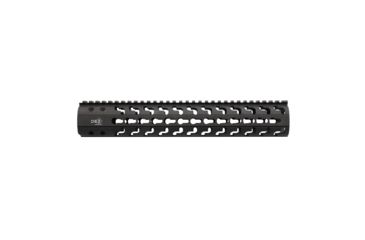 Image of DEZ Arms AR-15 Keymod Handguard, 12.71 inch, Rifle Length, Anodized, Black DZT-KM15-12
