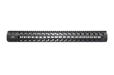 Image of DEZ Arms AR-15 Keymod Handguard, 19.31 inch, SS Extended Length, Anodized, Black DZT-KM15-19