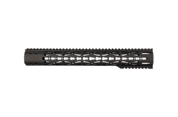 Image of DEZ Arms GEN2 Bullet Trace AR-15 Keymod Handguard, 15.31 inch, Competition Length, Anodized, Black DZT-KM15-15-GEN2