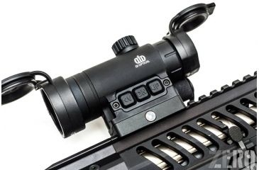 Image of DI Optical Raven Series Red Dot Sight w/ Push Button Control and Auto Shut Off Mode, Matte Black RV2