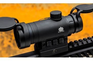 Image of DI Optical Raven Series Red Dot Sight w/ Push Button Control and Auto Shut Off Mode, Matte Black RV2