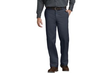 Image of Dickies Mens Plain-front Work Pant, Dark Navy - 874DN 28 30