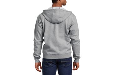 Image of Dickies - Midweight Fleece Full Zip Hoodie, Heather Gray - TW391HG M RG