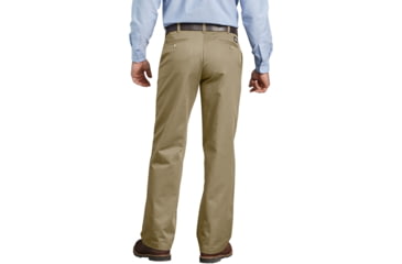 Image of Dickies Premium Cotton Flat Front Pants, Khaki - WP314KH 32 UU