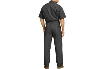 Image of Dickies Short Sleeve Coveralls, Black - 33999BK XL TL