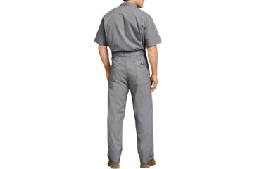 Image of Dickies Short Sleeve Coveralls, Gray - 33999GY XL S