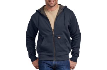 Image of Dickies - Thermal Lined Fleece Hoodie, Dark Navy - TW382DN XL