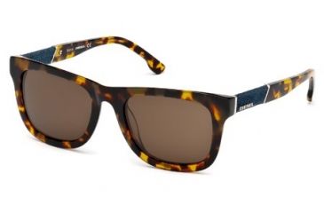 Image of Diesel DL0050 Sunglasses - Dark Brown Frame Color