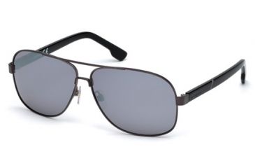 Image of Diesel DL0125 Sunglasses - Black Frame Color