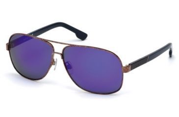 Image of Diesel DL0125 Sunglasses - Bronze Frame Color