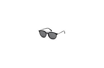 Image of Diesel DL0188 Sunglasses - Shiny Black Frame Color, Smoke Lens Color