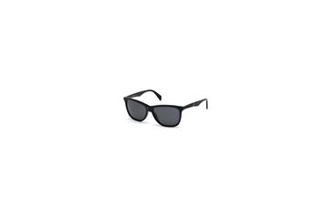 Image of Diesel DL0222 Sunglasses - Shiny Black Frame Color, Smoke Lens Color