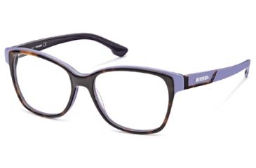 Image of Diesel DL5013 Eyeglass Frames - Havana Frame Color