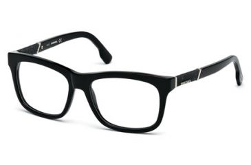 Image of Diesel DL5077 Eyeglass Frames - Shiny Black Frame Color