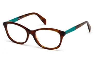 Image of Diesel DL5088 Eyeglass Frames - Dark Havana Frame Color