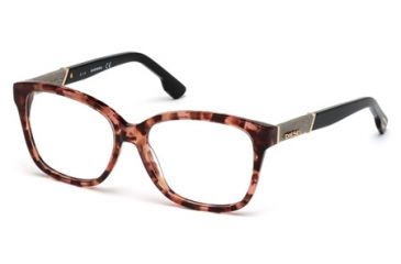 Image of Diesel DL5108 Eyeglass Frames - Red Havana Frame Color