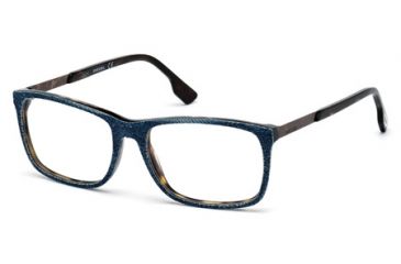 Image of Diesel DL5166 Eyeglass Frames - Dark Havana Frame Color