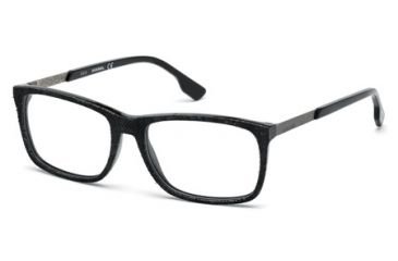 Image of Diesel DL5166 Eyeglass Frames - Shiny Black Frame Color