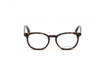 Image of Diesel DL5295 Prescription Eyeglasses - Dark Havana Frame, Dark Havana Lenses, 49 mm Lens Diameter DL529549052