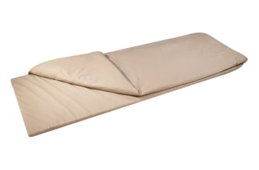 Image of Disc-O-Bed Duvalay with Luxury Memory Foam Sleeping Bag &amp; Duvet, Adults, Cappuccino, Large, 50014