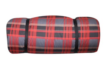 Image of Disc-O-Bed Duvalay with Luxury Memory Foam Sleeping Bag &amp; Duvet, Adults, Lumberjack, Large, 50314