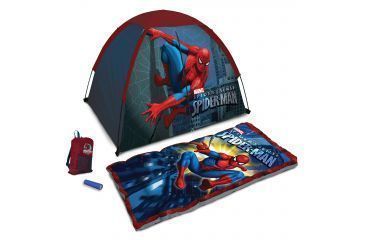 Image of Marvel Spiderman 4 Piece Kids Camp Set, Spiderman M-4SLGSPD4A