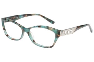 Image of Diva 5492 Eyeglasses, Women's, Auqa Mottled-Silver, 54-16-140, DI5492B44