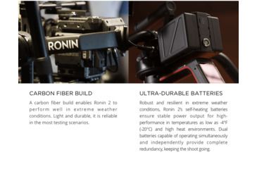 Image of DJI Innovations Ronin 2 Basic Combo, Black, CP.ZM.00000074.01