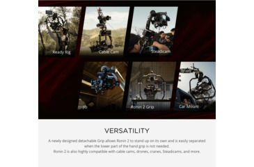 Image of DJI Innovations Ronin 2 Basic Combo, Black, CP.ZM.00000074.01